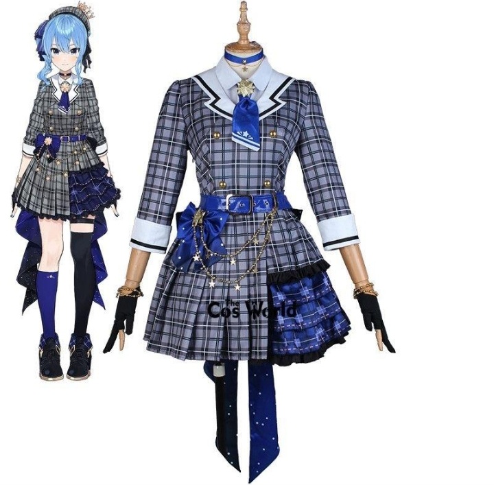 KOSTUM HOSHIMACHI SUISEI VERSI DEFAULT VTUBER