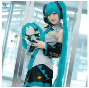 KOSTUM MIKU HATSUNE VOCALOID